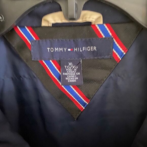 Tommy Hilfiger Men's Tan 100% Cotton Shell Lined Full Zip Snaps Jacket Size XL - Picture 5 of 8